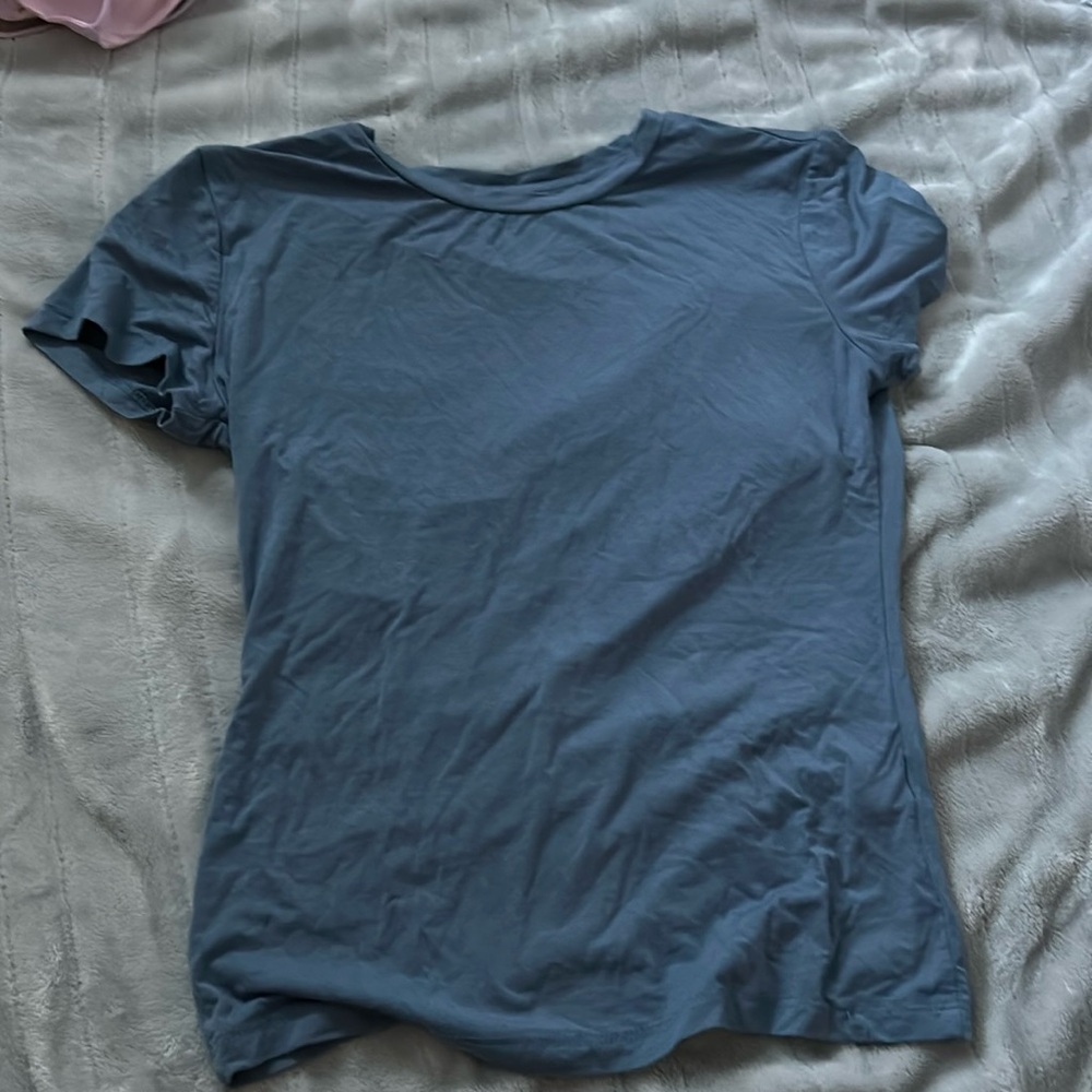 Blue Tight T-Shirt
